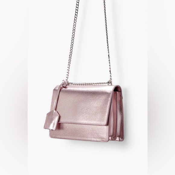 Flap Crossbody in Rose Gold - Picture 5 of 6